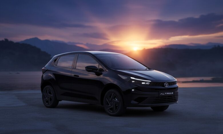 tata altroz black 2025