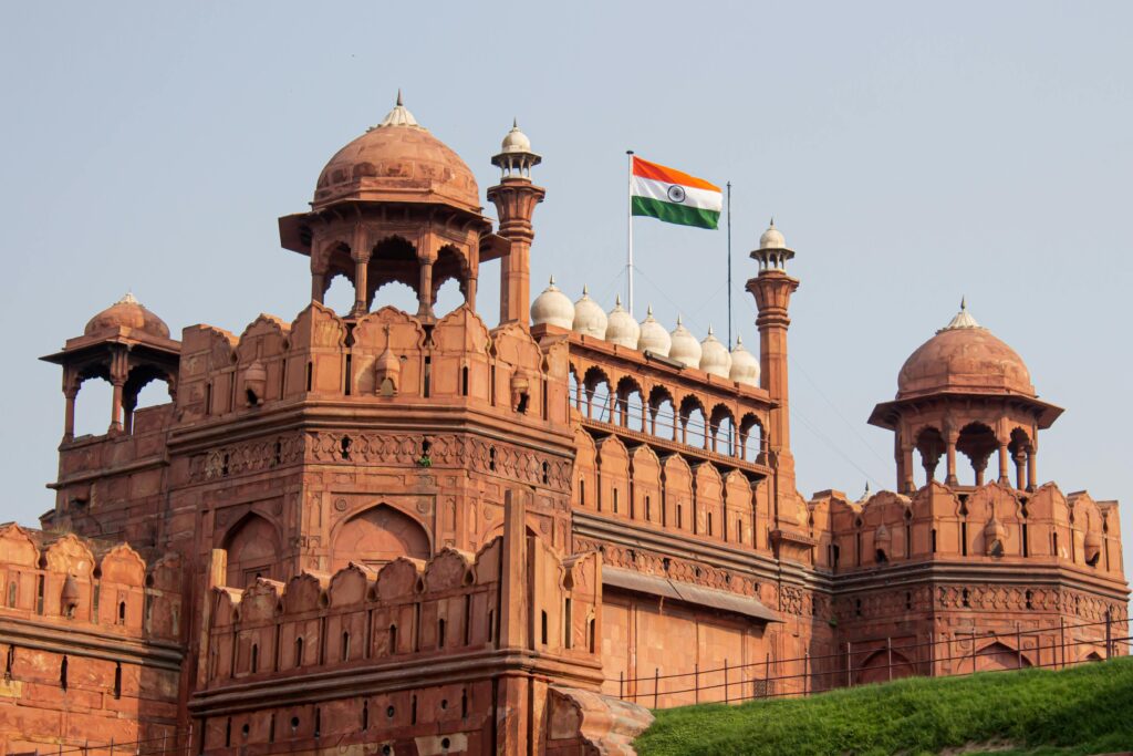 delhi red fort earthquake in delhi
