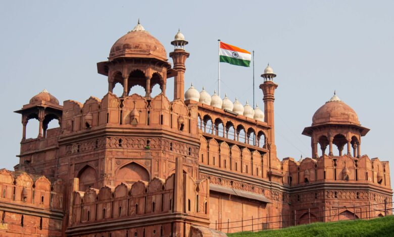 delhi red fort earthquake in delhi