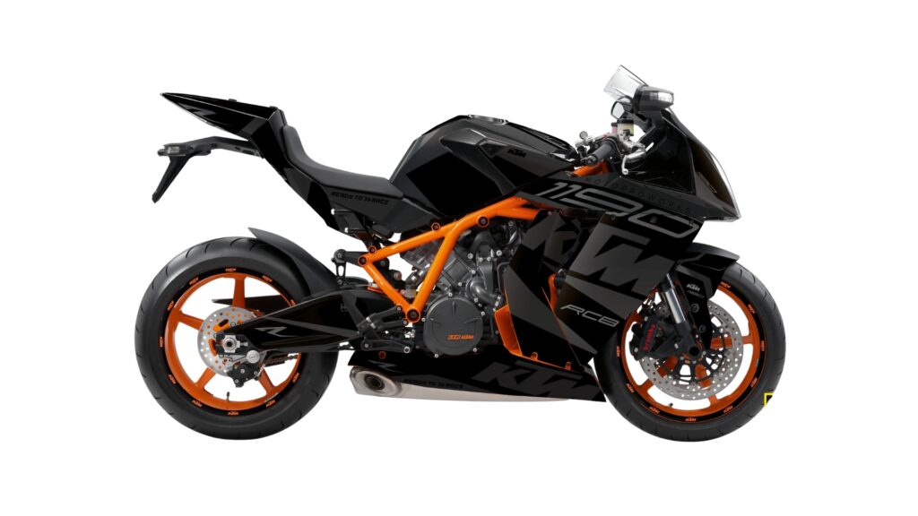 black ktm rc8